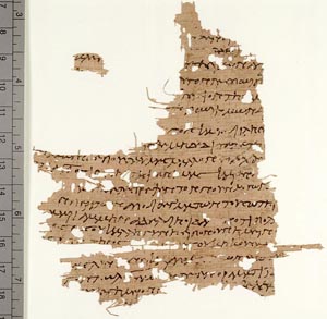 A fragment of the Gospel of Mary